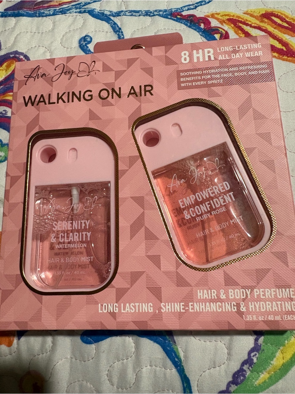 Walking On Air Hair & Body Mist Duo — Pink